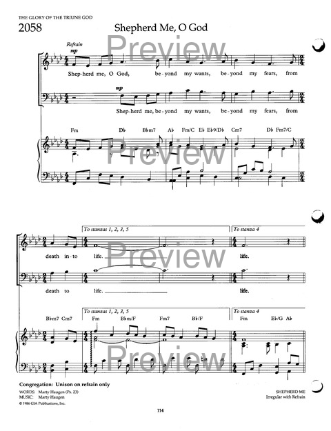 The Faith We Sing page 114