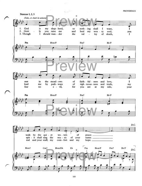 The Faith We Sing page 115