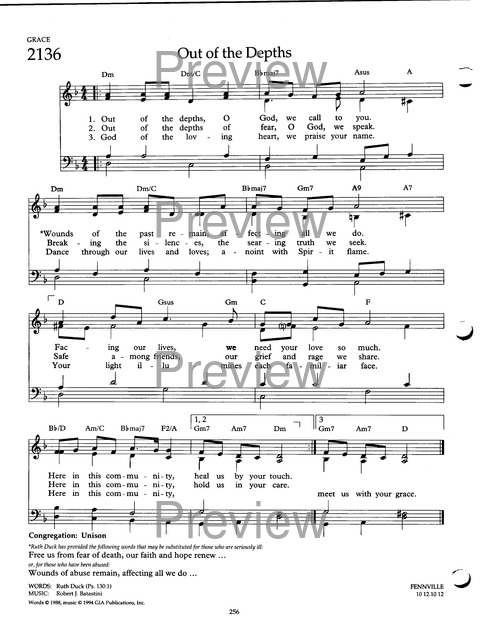 The Faith We Sing page 256