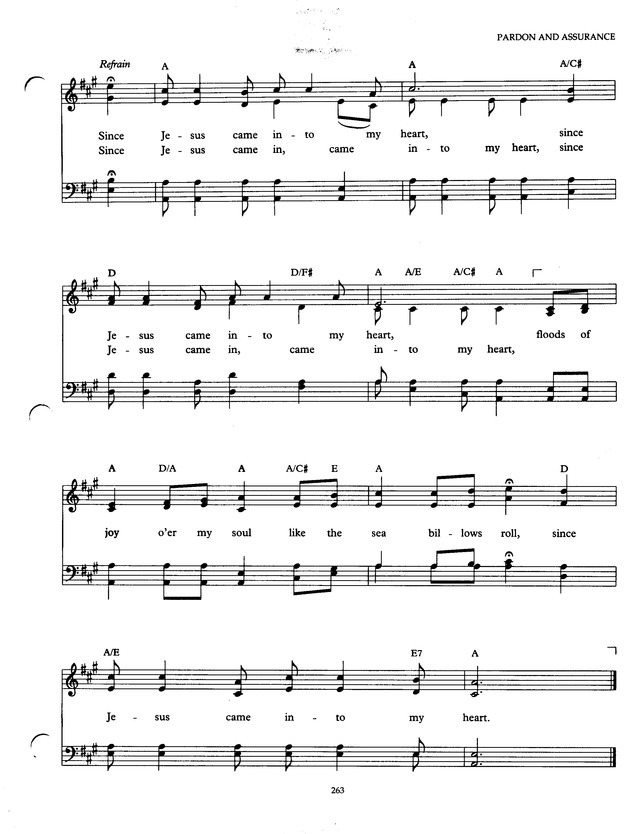 The Faith We Sing page 263
