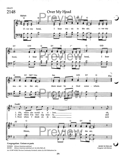 The Faith We Sing page 276