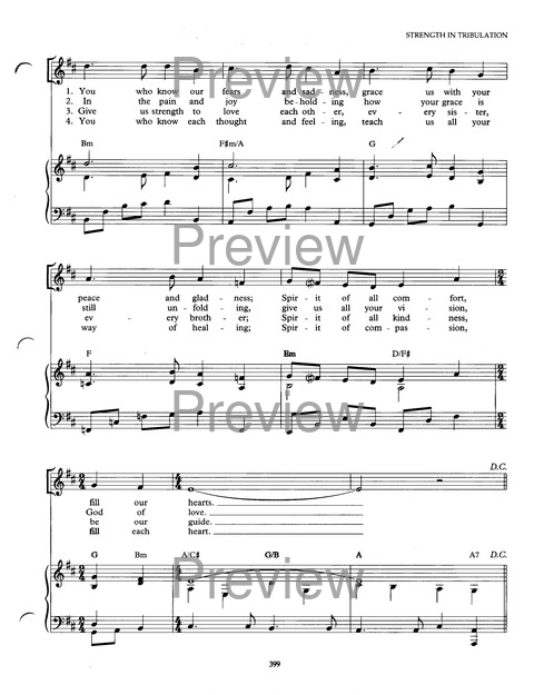 The Faith We Sing page 399