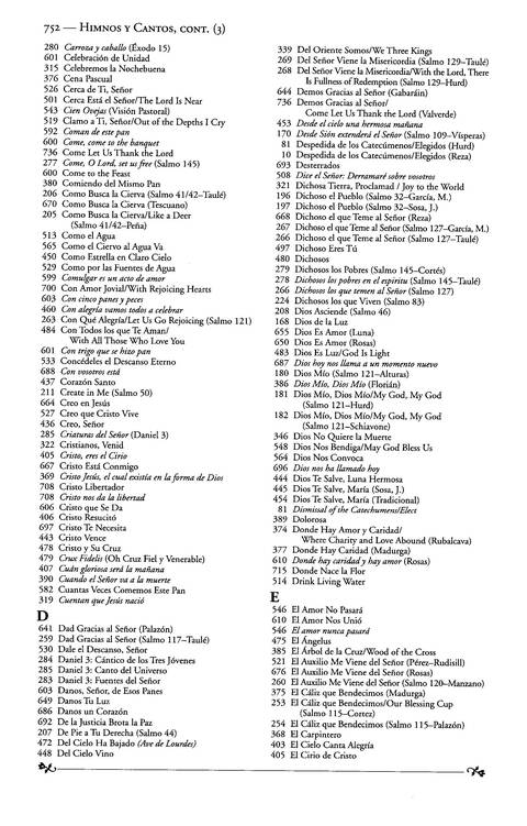Flor Y Canto (2nd ed.) page 712