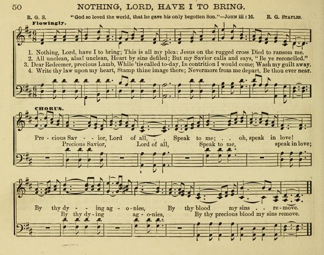 Fount of Blessing: a choice collection of sacred melodies, suitable for sunday schools, bible classes, prayer and praise meetings, gospel temperance meetings, and the home circles page 44