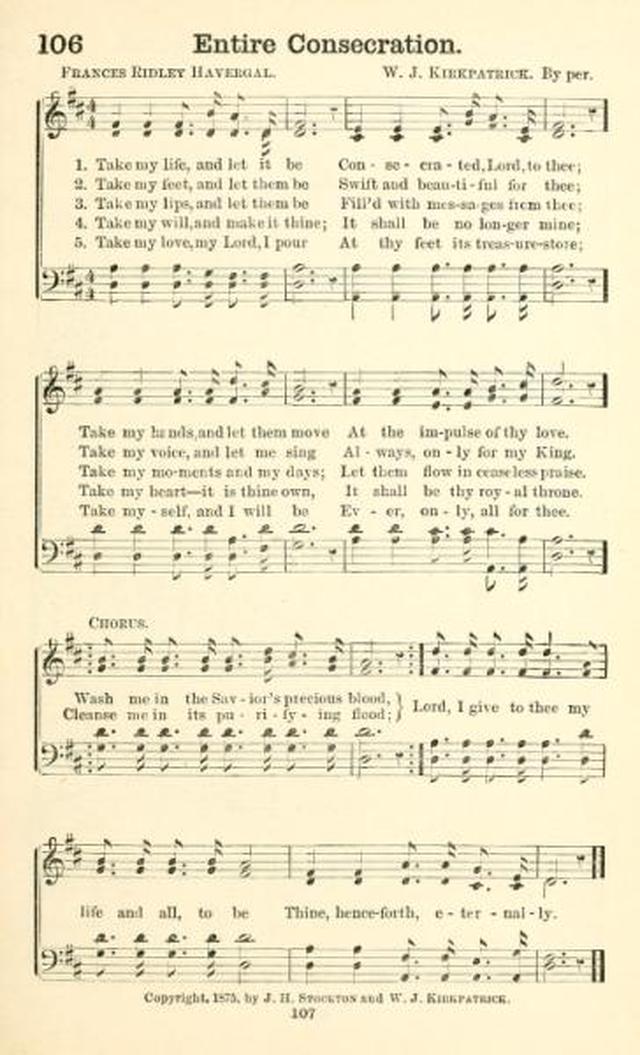 The Finest of the Wheat: hymns new and old, for missionary and revival meetings, and sabbath-schools page 106