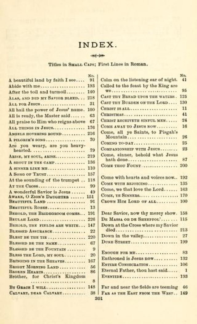 The Finest of the Wheat: hymns new and old, for missionary and revival meetings, and sabbath-schools page 200