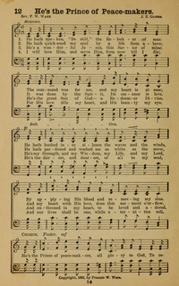 He's the Prince of Peace Makers | Hymnary.org