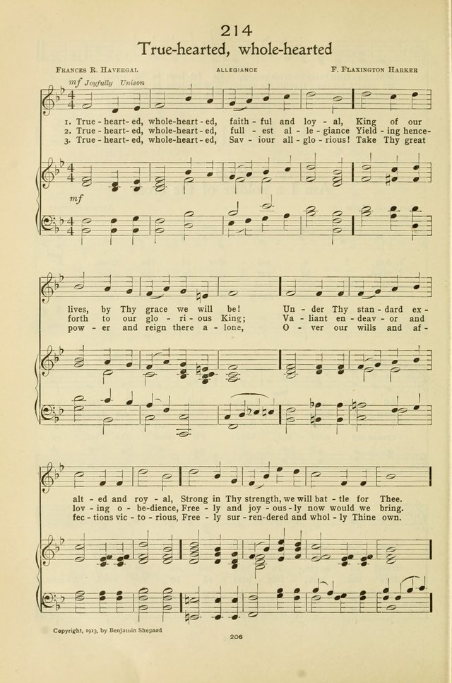 Gloria: a hymnal for use in Sunday schools, young people