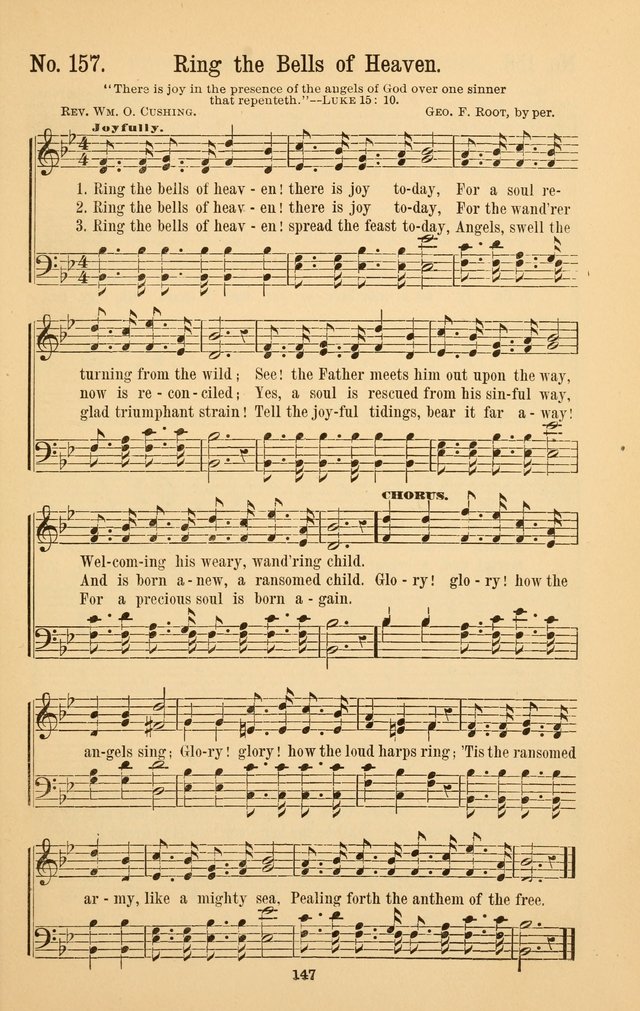 The Great Awakening: a choice collection of new and standard gospel songs page 149