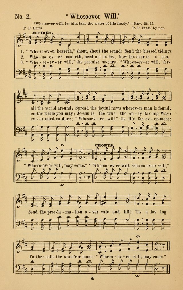 The Great Awakening: a choice collection of new and standard gospel songs page 4