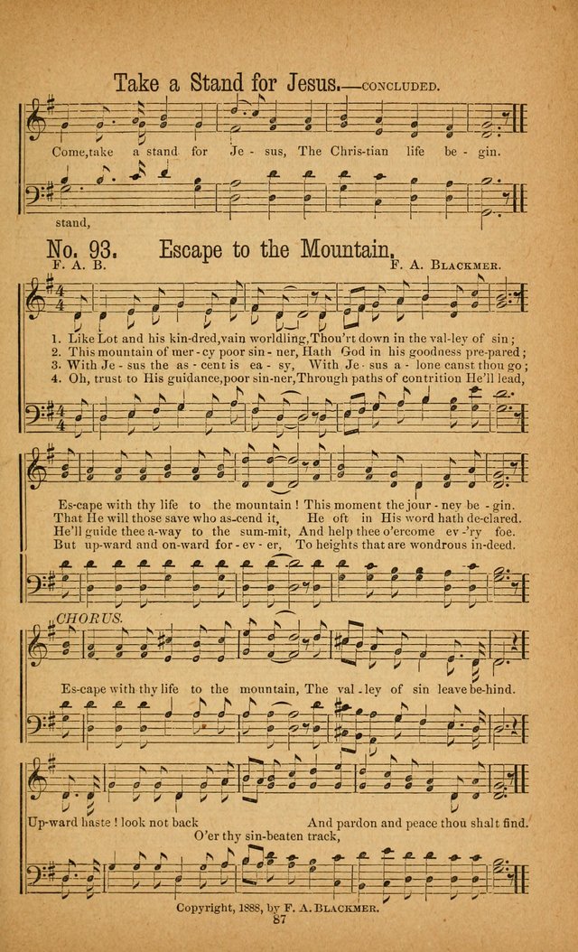 The Gospel Awakening: a collection of original and selected "hymns and spiritual songs" for the use in gospel meetings everywhere page 83