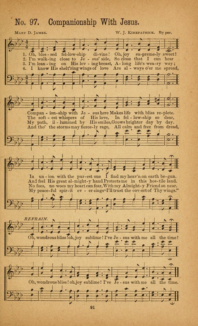 The Gospel Awakening: a collection of original and selected "hymns and spiritual songs" for the use in gospel meetings everywhere page 87