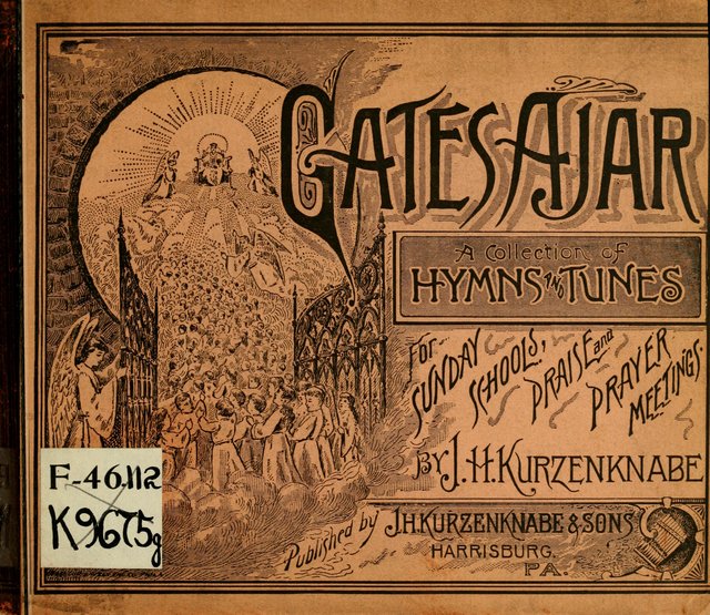 Gates Ajar: a collection of hymns and tunes for use in Sunday schools, praise and prayer meetings page i
