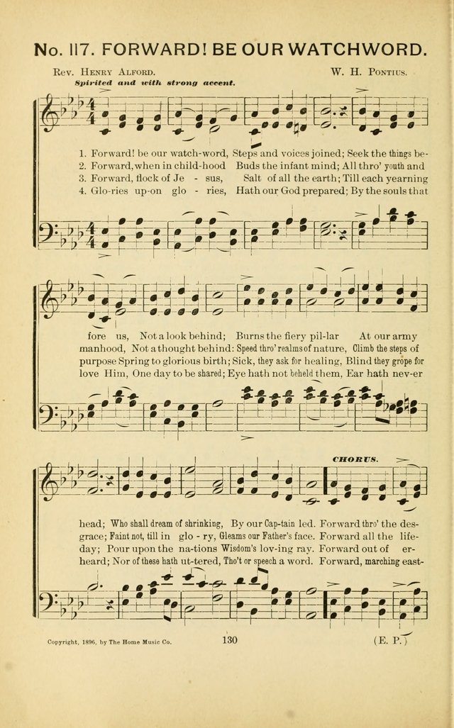 Glory Bells: a collection of new hymns and new music for Sunday-schools, gospel meetings, revivals, Christian Endeavor societies, Epworth Leagues, etc.  page 128