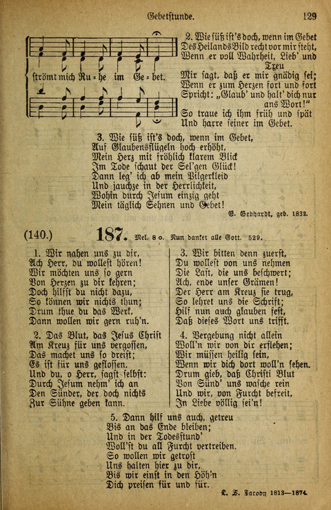 Gesangbuch der Bischöflichen Methodisten-Kirche: in Deutschalnd und der Schweiz page 127