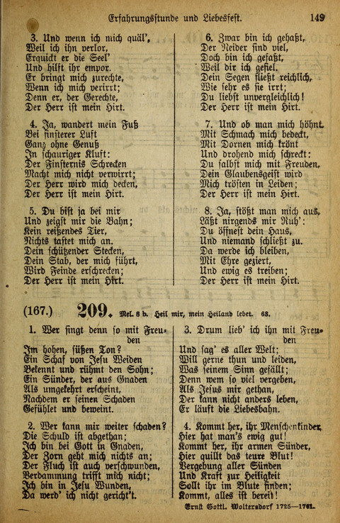 Gesangbuch der Bischöflichen Methodisten-Kirche: in Deutschalnd und der Schweiz page 147