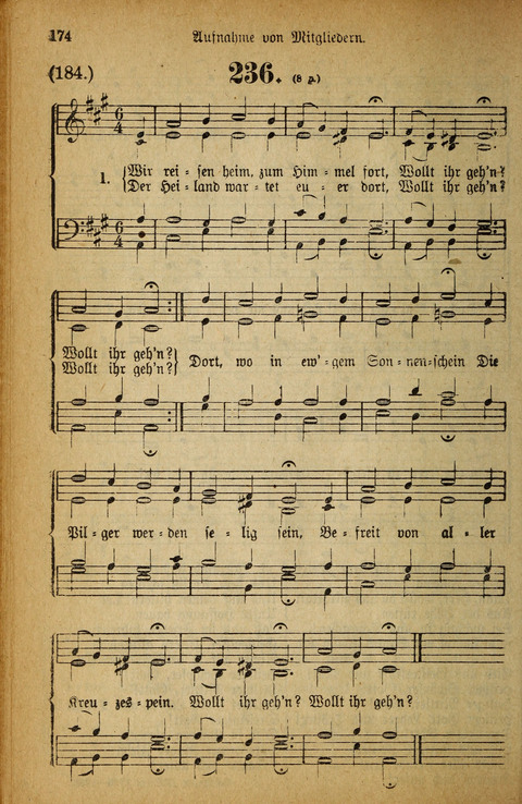 Gesangbuch der Bischöflichen Methodisten-Kirche: in Deutschalnd und der Schweiz page 172