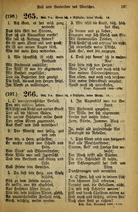 Gesangbuch der Bischöflichen Methodisten-Kirche: in Deutschalnd und der Schweiz page 195