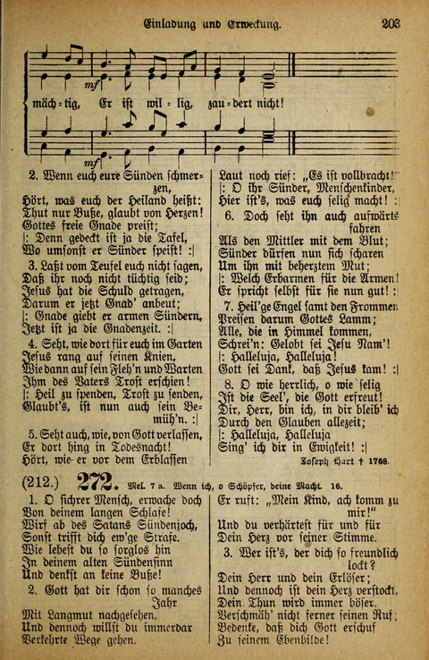Gesangbuch der Bischöflichen Methodisten-Kirche: in Deutschalnd und der Schweiz page 201