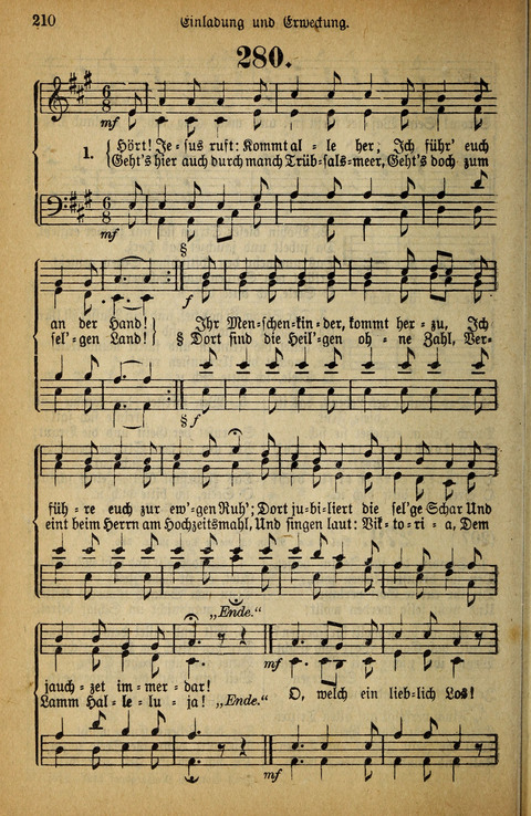 Gesangbuch der Bischöflichen Methodisten-Kirche: in Deutschalnd und der Schweiz page 208