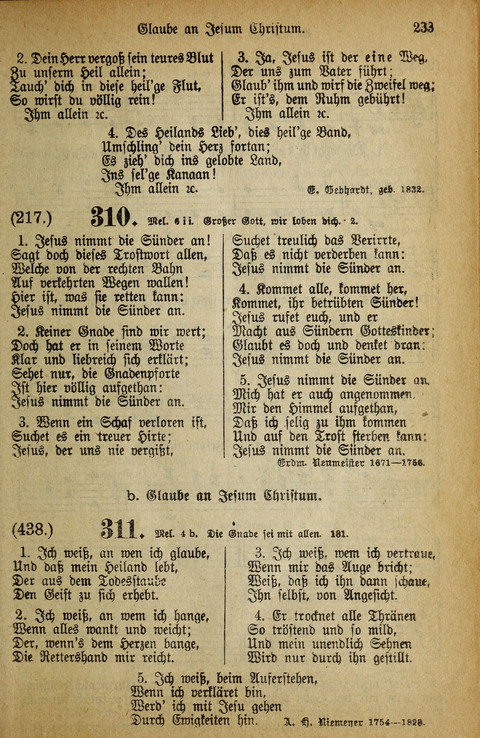 Gesangbuch der Bischöflichen Methodisten-Kirche: in Deutschalnd und der Schweiz page 231