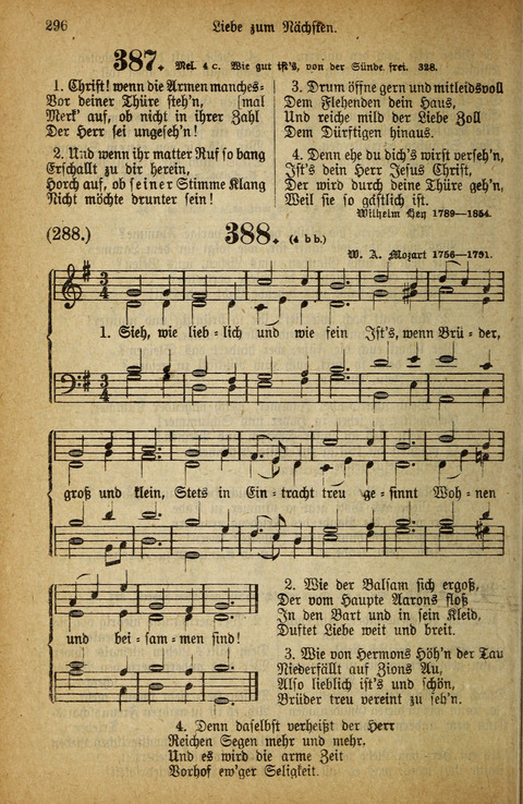 Gesangbuch der Bischöflichen Methodisten-Kirche: in Deutschalnd und der Schweiz page 296
