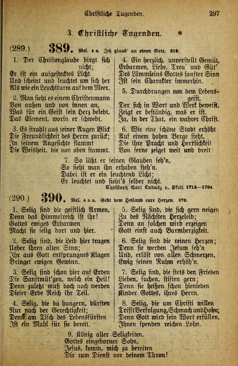Gesangbuch der Bischöflichen Methodisten-Kirche: in Deutschalnd und der Schweiz page 297