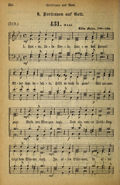 Gesangbuch der Bischöflichen Methodisten-Kirche: in Deutschalnd und der Schweiz page 328