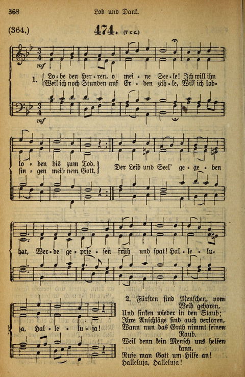 Gesangbuch der Bischöflichen Methodisten-Kirche: in Deutschalnd und der Schweiz page 368