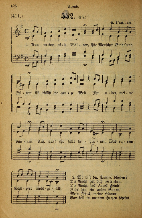 Gesangbuch der Bischöflichen Methodisten-Kirche: in Deutschalnd und der Schweiz page 426