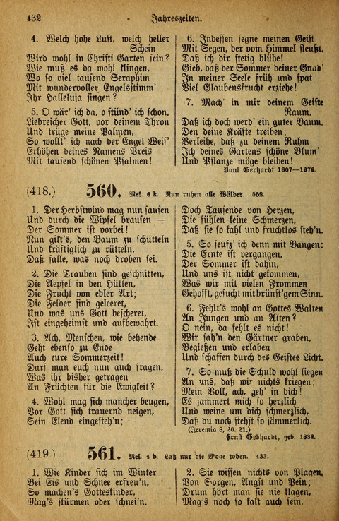 Gesangbuch der Bischöflichen Methodisten-Kirche: in Deutschalnd und der Schweiz page 432