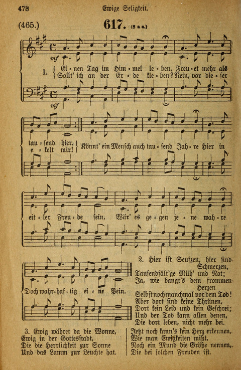Gesangbuch der Bischöflichen Methodisten-Kirche: in Deutschalnd und der Schweiz page 478