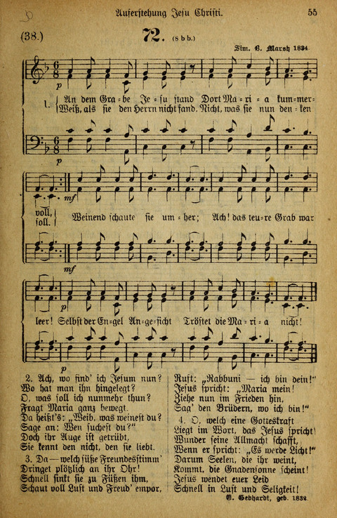 Gesangbuch der Bischöflichen Methodisten-Kirche: in Deutschalnd und der Schweiz page 53