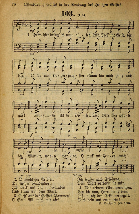 Gesangbuch der Bischöflichen Methodisten-Kirche: in Deutschalnd und der Schweiz page 74