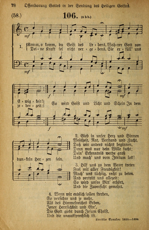 Gesangbuch der Bischöflichen Methodisten-Kirche: in Deutschalnd und der Schweiz page 76