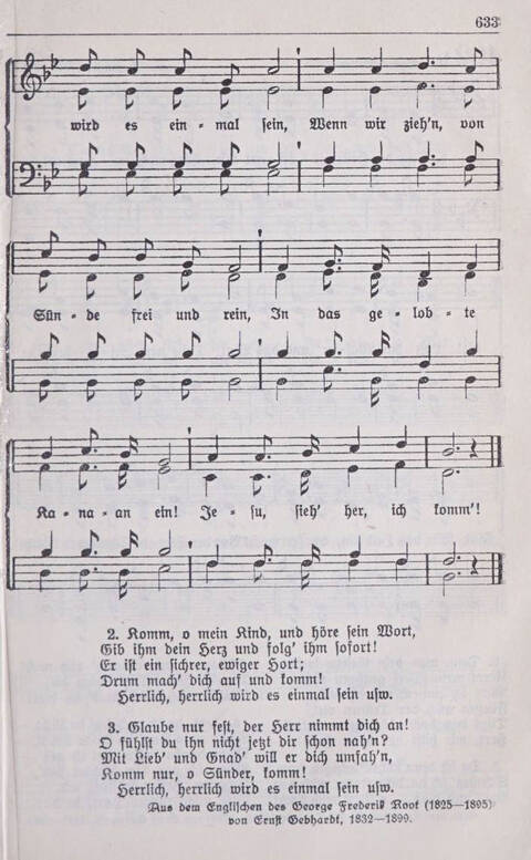 Gesangbuch der Bischöflichen Methodistenkirche: für die Gemeinden deutscher Zunge in Europa page 633