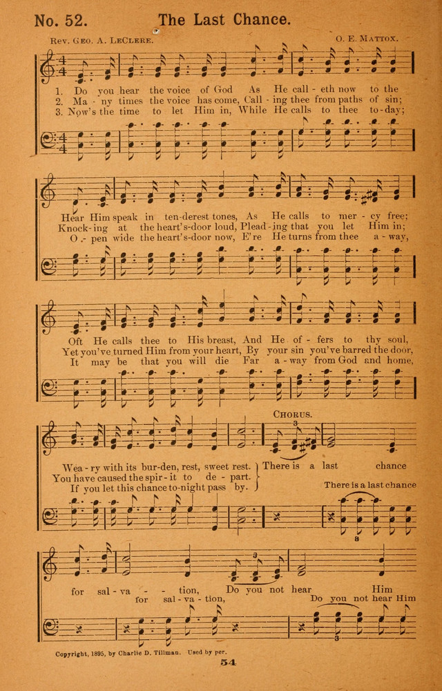 The Gospel Chorus: for use in prayer meetings, young people