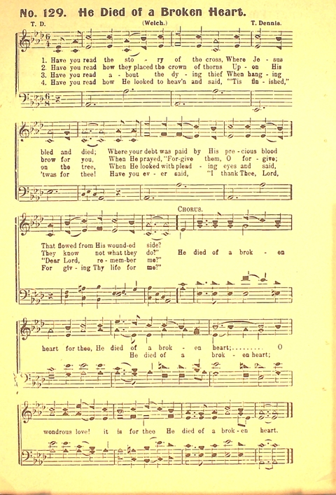 The Gospel Call: a book of revival songs page 132