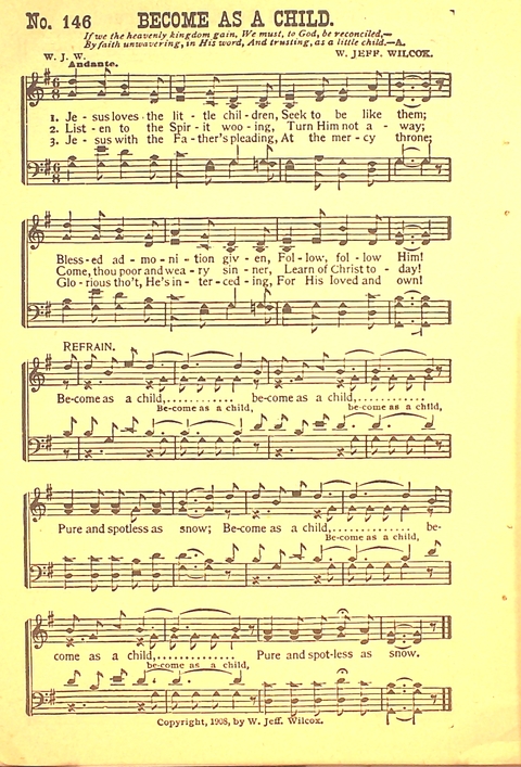 The Gospel Call: a book of revival songs page 150