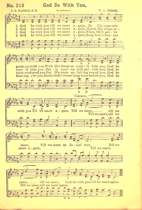 The Gospel Call: a book of revival songs page 202