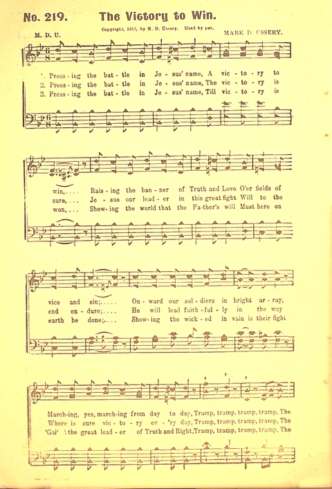 The Gospel Call: a book of revival songs page 210