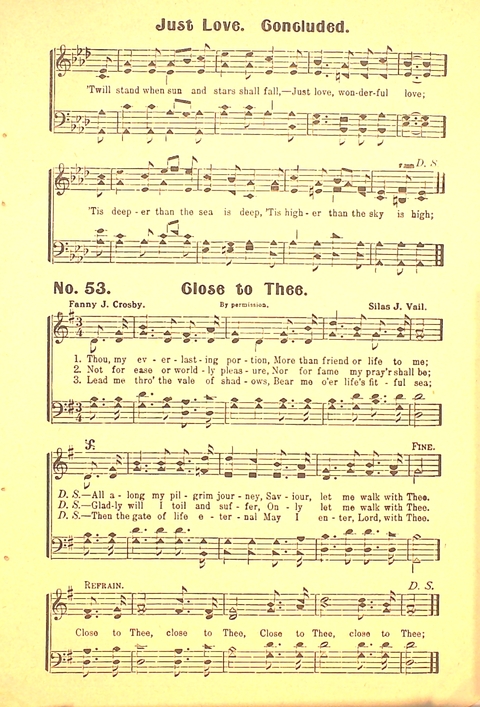 The Gospel Call: a book of revival songs page 55