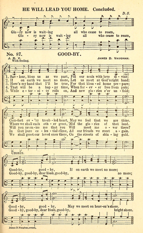 Gospel Choruses: our newest 1939 book for Sunday-schools, singing-schools, revivals, conventions and general use in Christian worship page 116