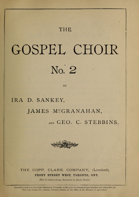 The Gospel Choir No. 2 page 1