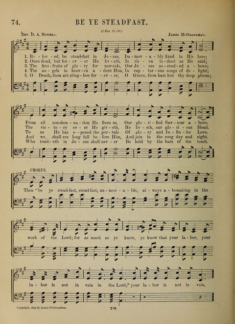The Gospel Choir No. 2 page 76