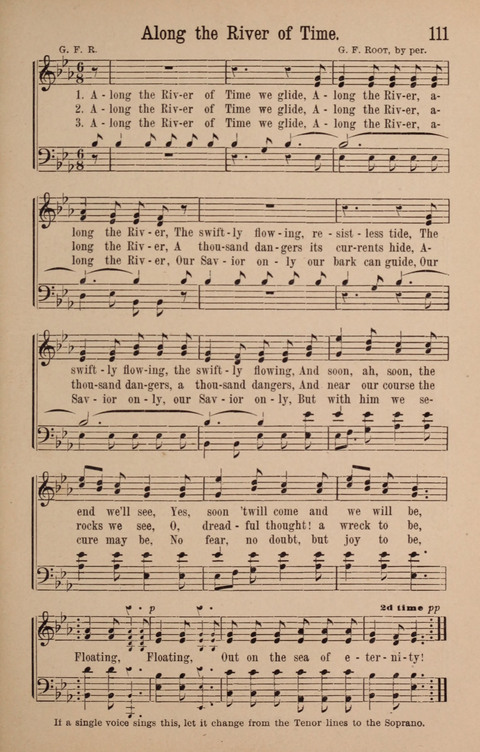 The Glorious Cause: a Collection of Songs, Hymns and Choruses for Earnest Temperance Workers page 111
