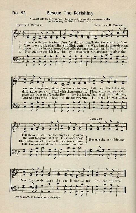 Greater Christian Hymns: a collection of spiritual songs and hymns for all occasions of Christian work and worship page 91
