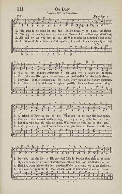 Glory Camp Special: Craddock - Thomas evangelistic campaigns page 105