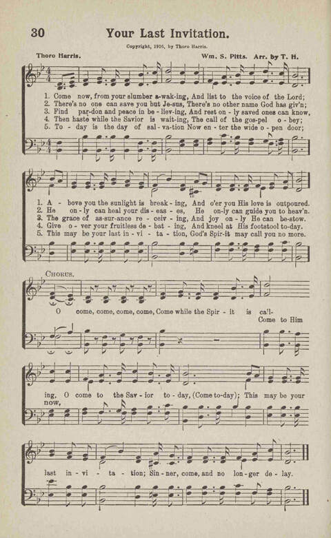 Glory Camp Special: Craddock - Thomas evangelistic campaigns page 30