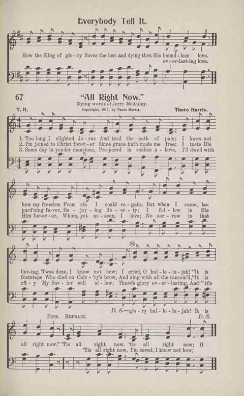 Glory Camp Special: Craddock - Thomas evangelistic campaigns page 63